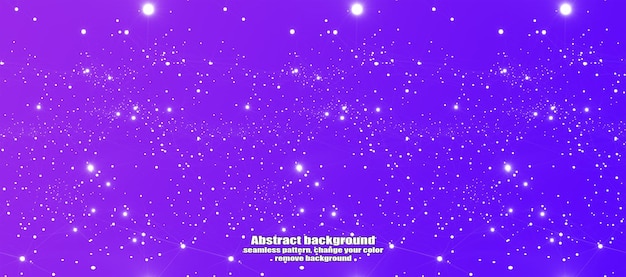 孤立したテクスチャのカラフルな背景を持つ無限のシームレスな稲妻と星の抽象化