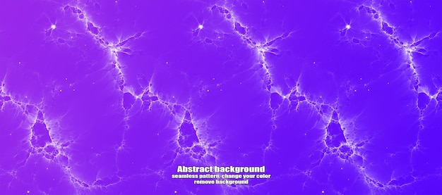 endless seamless lightning and star abstraction with isolated texture colorful background