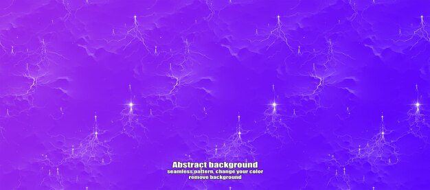 endless seamless lightning and star abstraction with isolated texture colorful background