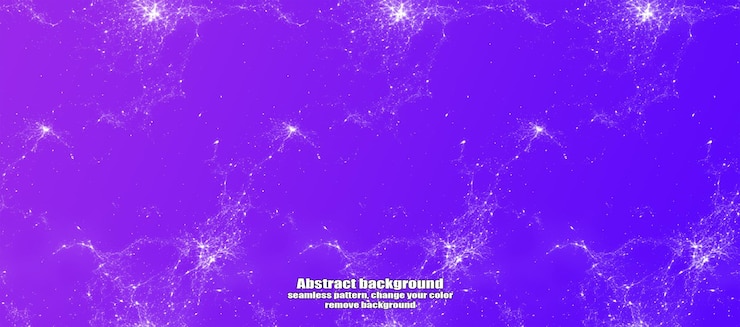 PSD endless seamless lightning and star abstraction with isolated texture colorful background