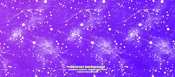 PSD endless seamless lightning and star abstraction with isolated texture colorful background