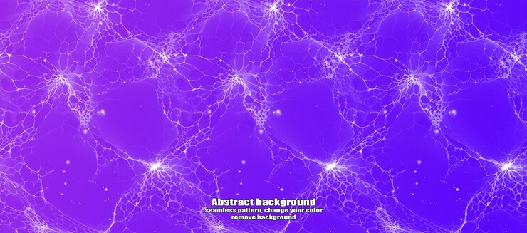 PSD endless seamless lightning and star abstraction with isolated texture colorful background