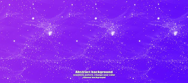 PSD endless seamless lightning and star abstraction with isolated texture colorful background