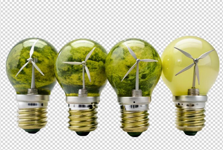 PSD energielamp windenergieplan bevordert schone energie