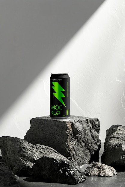 PSD energy drink mockup