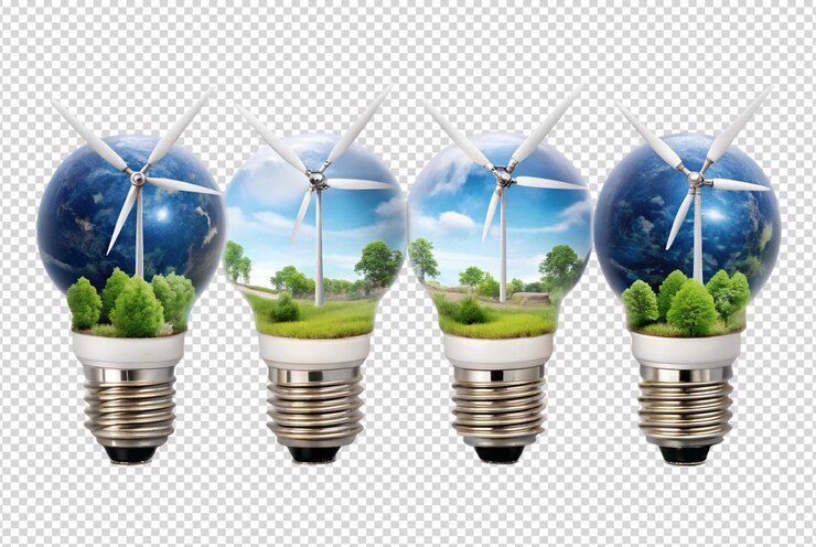 PSD エネルギー電球の風力発電計画は炭素排出を減らす