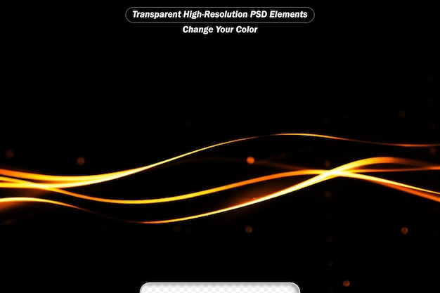 PSD energy transparent background abstract colorful light