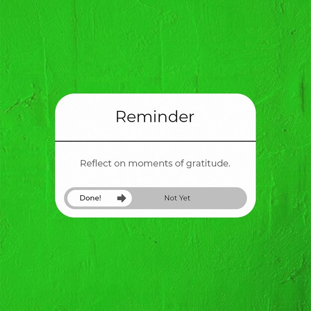 enticing colour reminder design template with rough wall texture for social media post