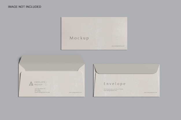 PSD envelop mockup