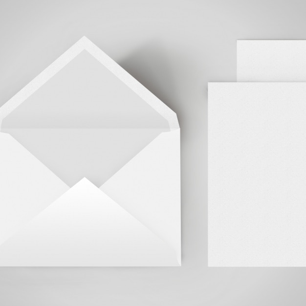 Envelop template ontwerp