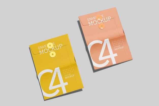 Envelope c4 mockup