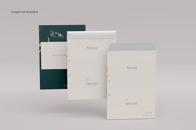 Envelope c4 mockup