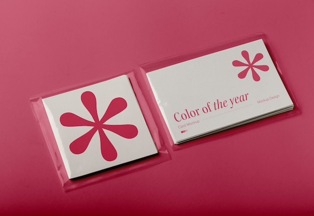 Envelope mockup color of the year 2023