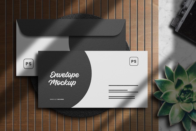 envelope mockup psd