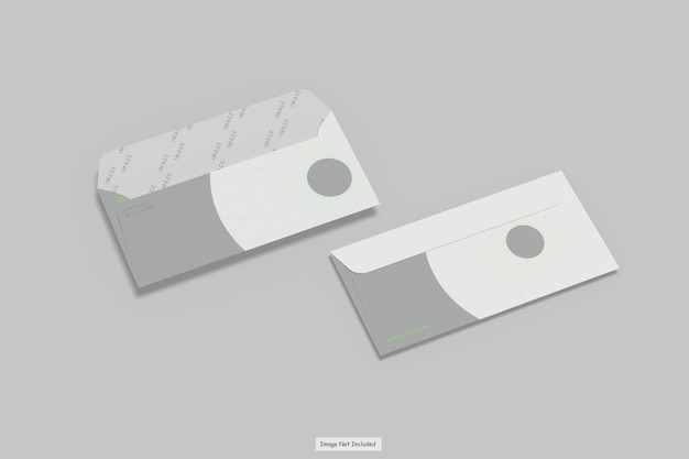 PSD envelope mockup