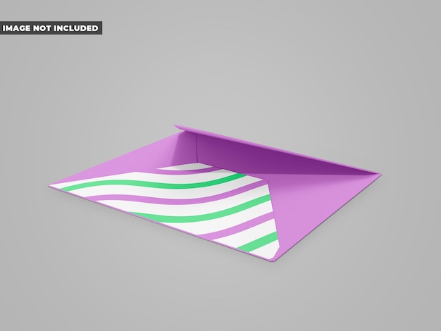 PSD envelope mockup