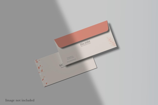 PSD envelope mockup