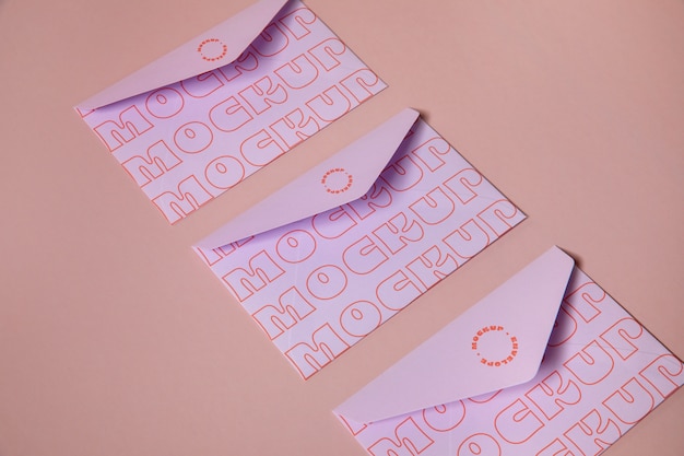 envelope paper mockup