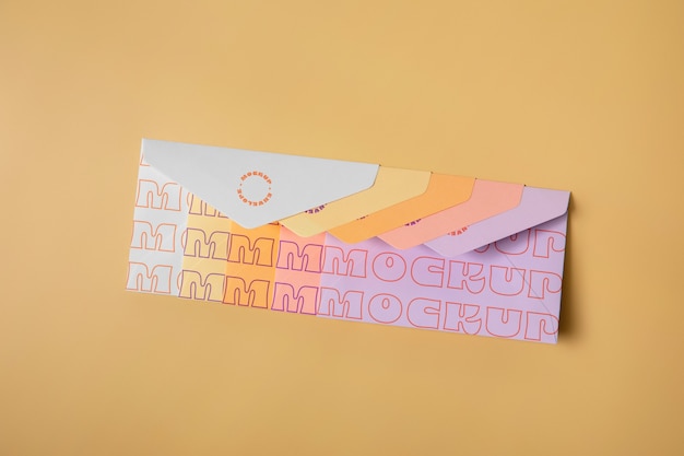 Envelope paper mockup