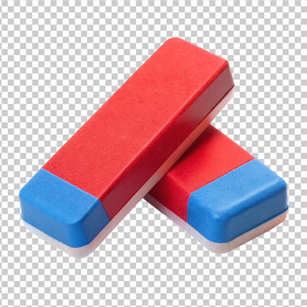 PSD eraser isolated on transparent background