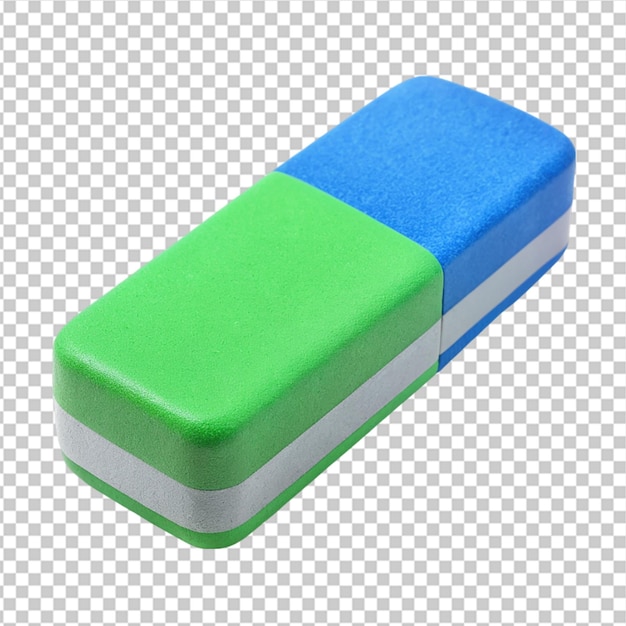 PSD eraser isolated on transparent background