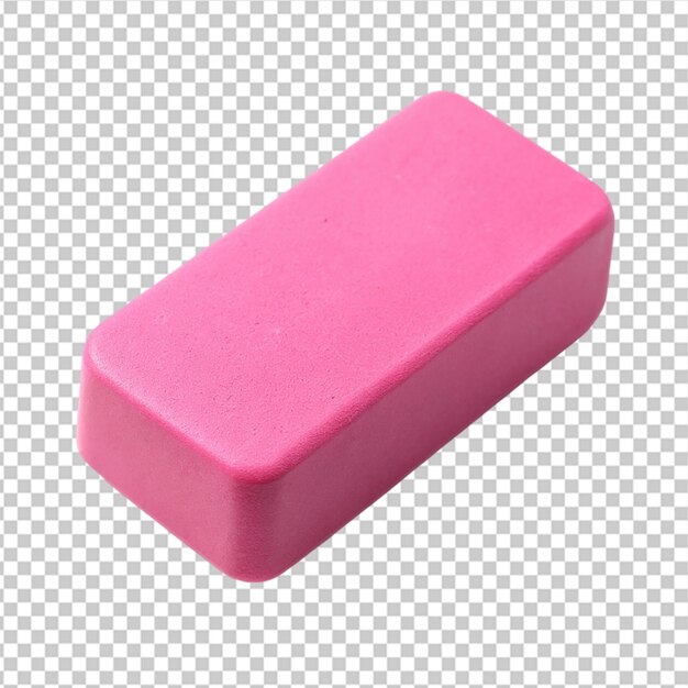 PSD eraser isolated on transparent background