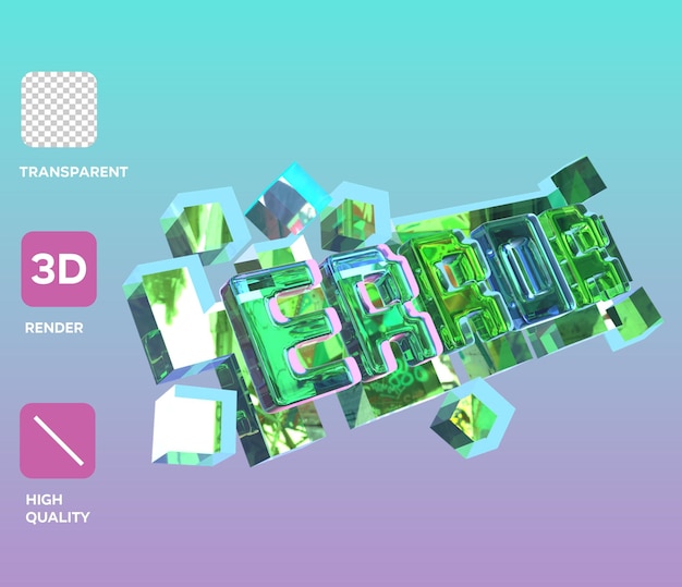 error 3D icon Illustration