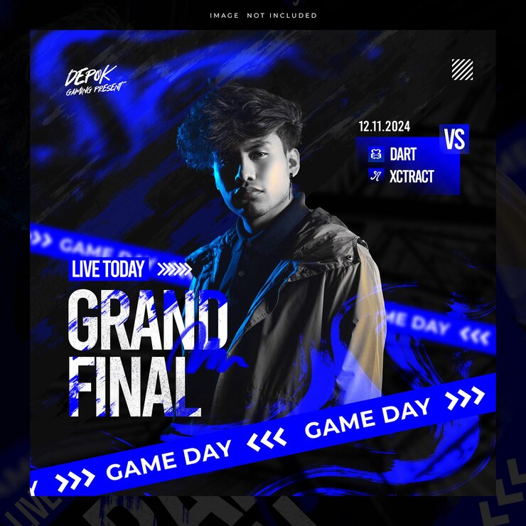 esport game day social media template