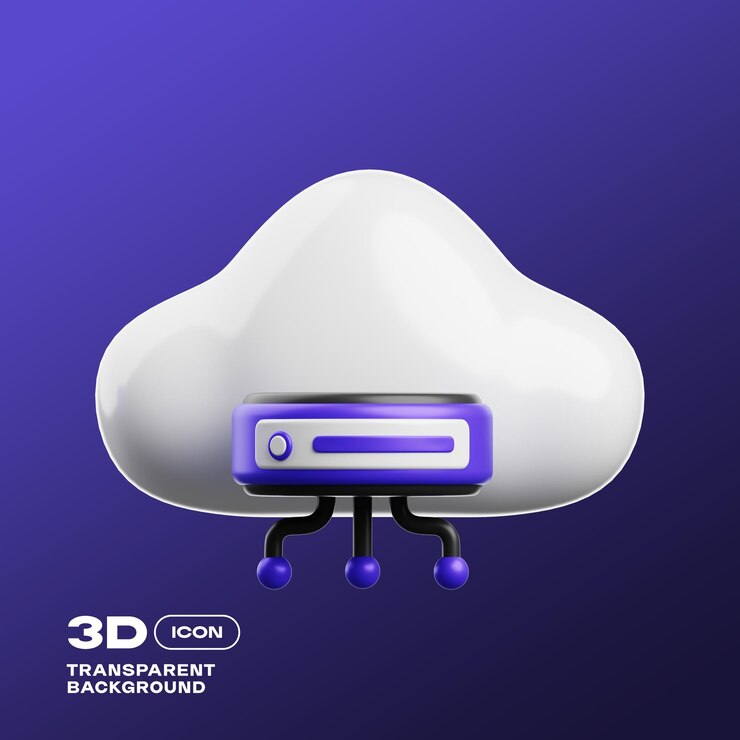 PSD essential fintech 3d icon png template
