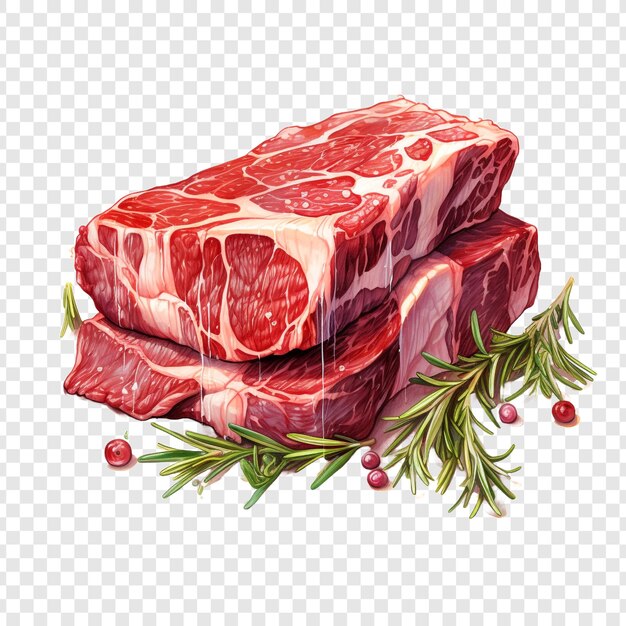 PSD estrogonofe de carne isolated on transparent background