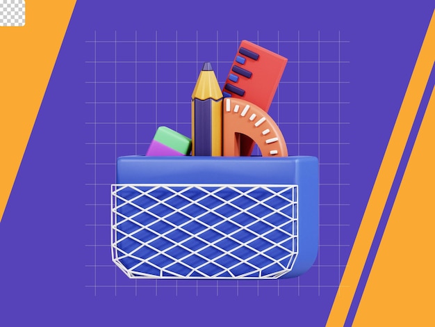 Etui 3d pictogram