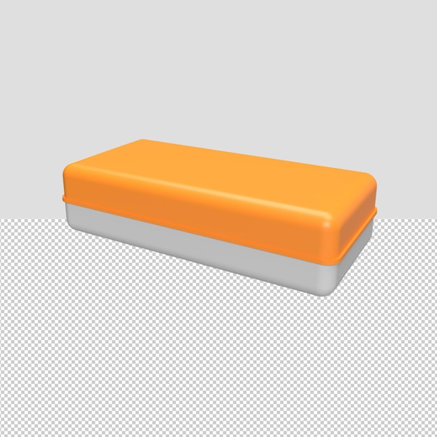 Etui 3d render illustratie