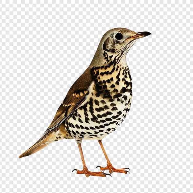 PSD eurasian skylark bird png isolated on transparent background