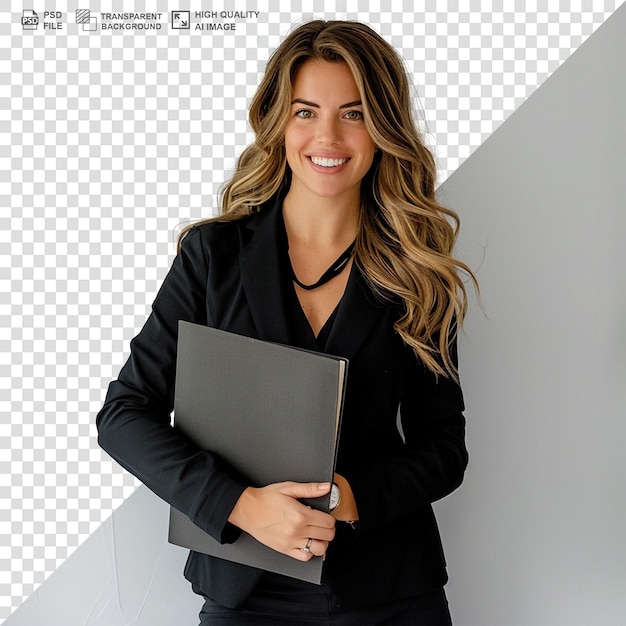 PSD european woman financial analyst psd transparent