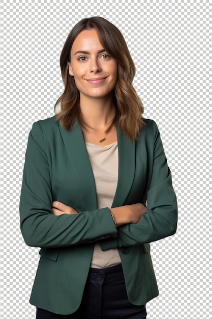 PSD european woman marketing professional psd transparent wh