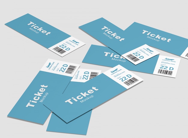 Evenementtickets mockup