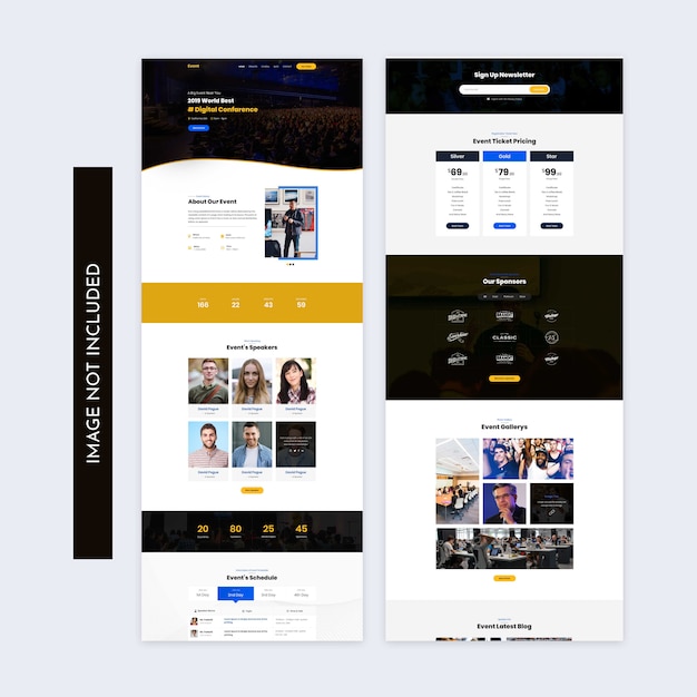 Event management template