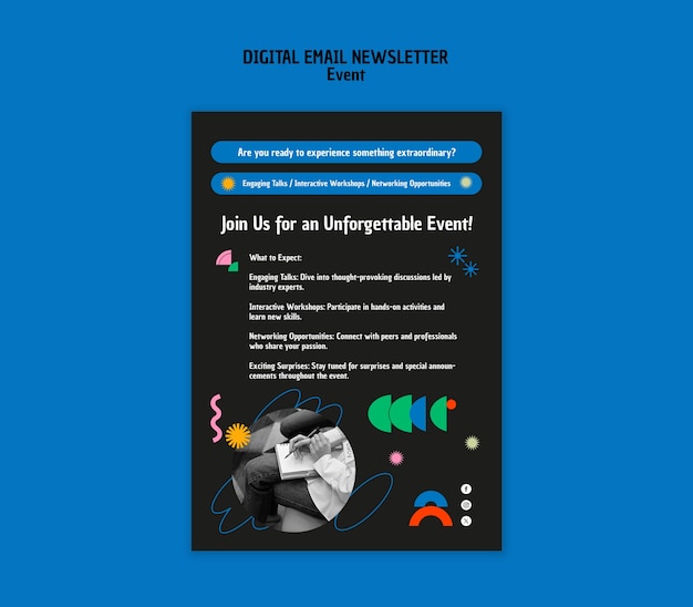 Event  template design