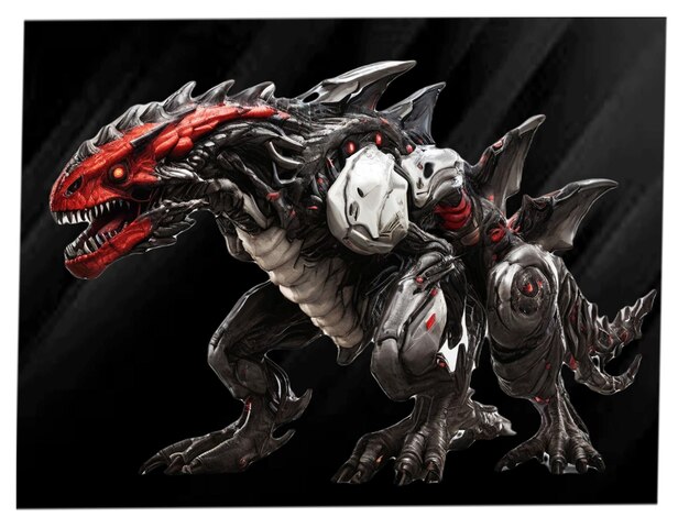 PSD a evolve meteor goliath on black background