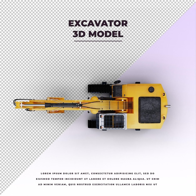 PSD excavator tractor