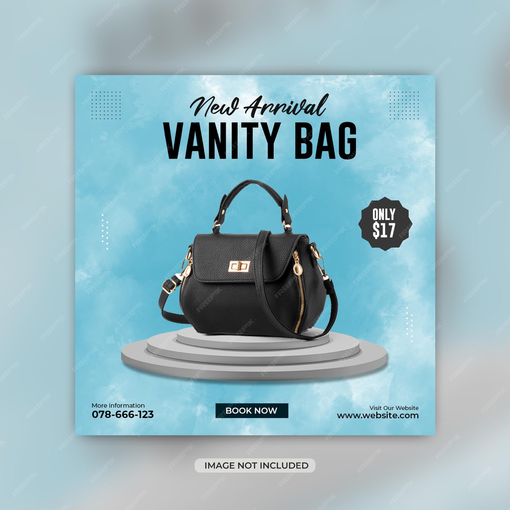 Premium Vector  Exclusive ladies bag collection social media post