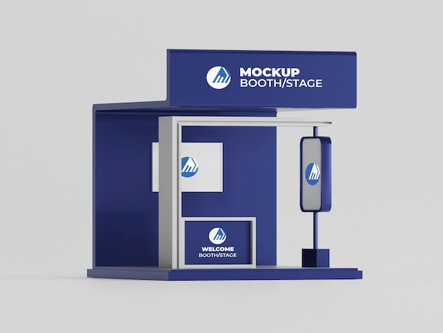 Mockup di stand espositivo