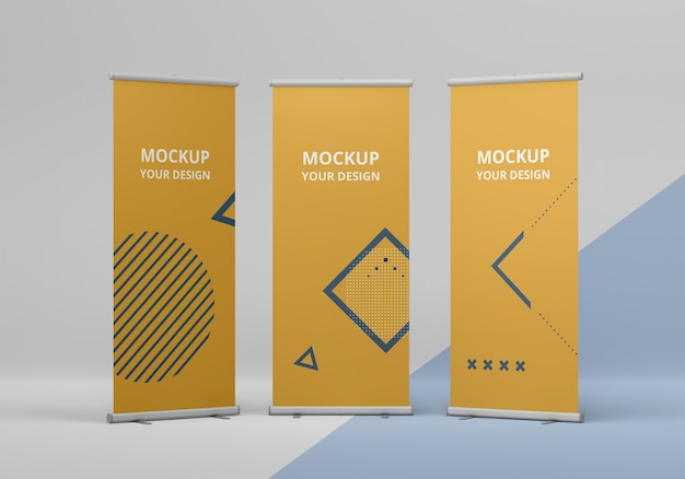 Exhibition stand mock-up assortment