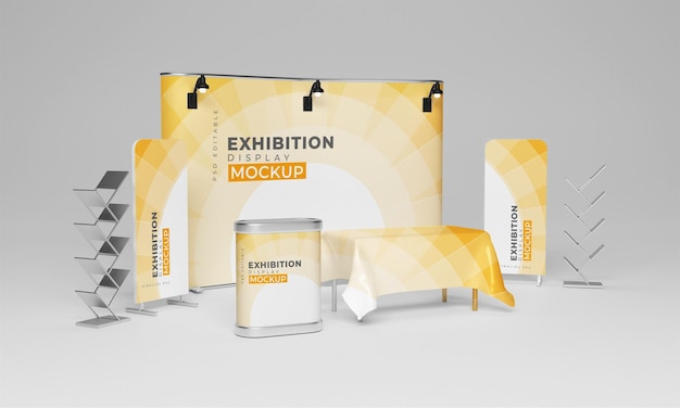 Exhibition stand mock-up