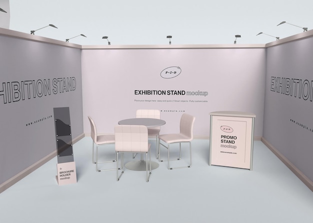 exhibition stand mockup