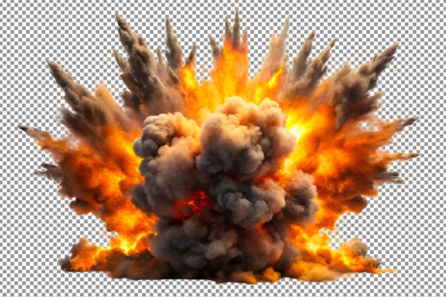 爆炸的声音打破了空气中的沉默