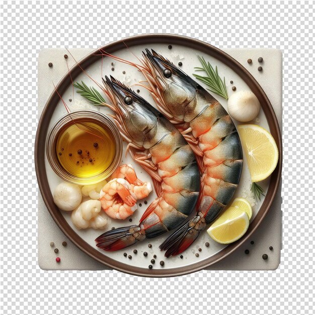 PSD exquisite isolated fish plate perfect