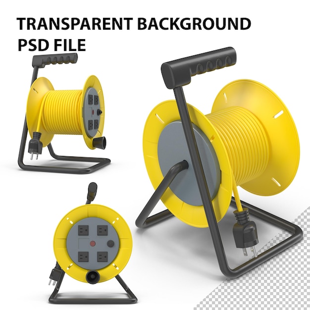 Extension cord reel png