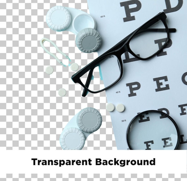 eye care lenses transparent background