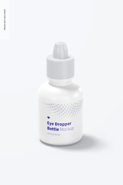 Eye Dropper Bottle Mockup